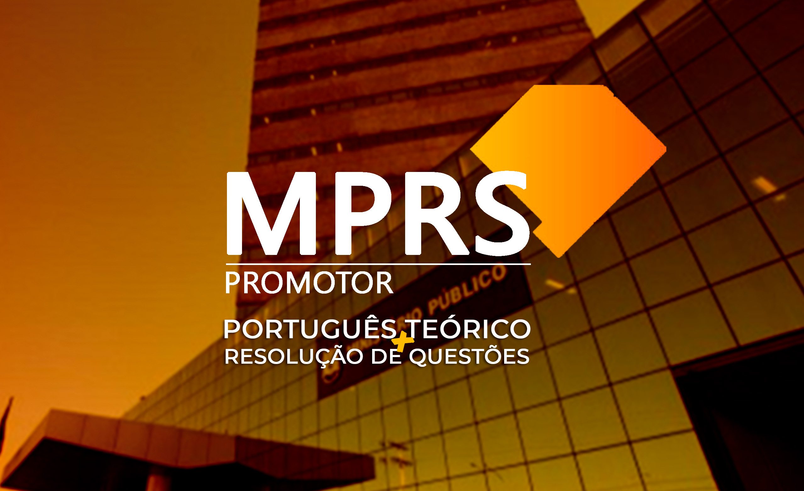 Curso MPRS - Promotor - Português: Teoria + Questões