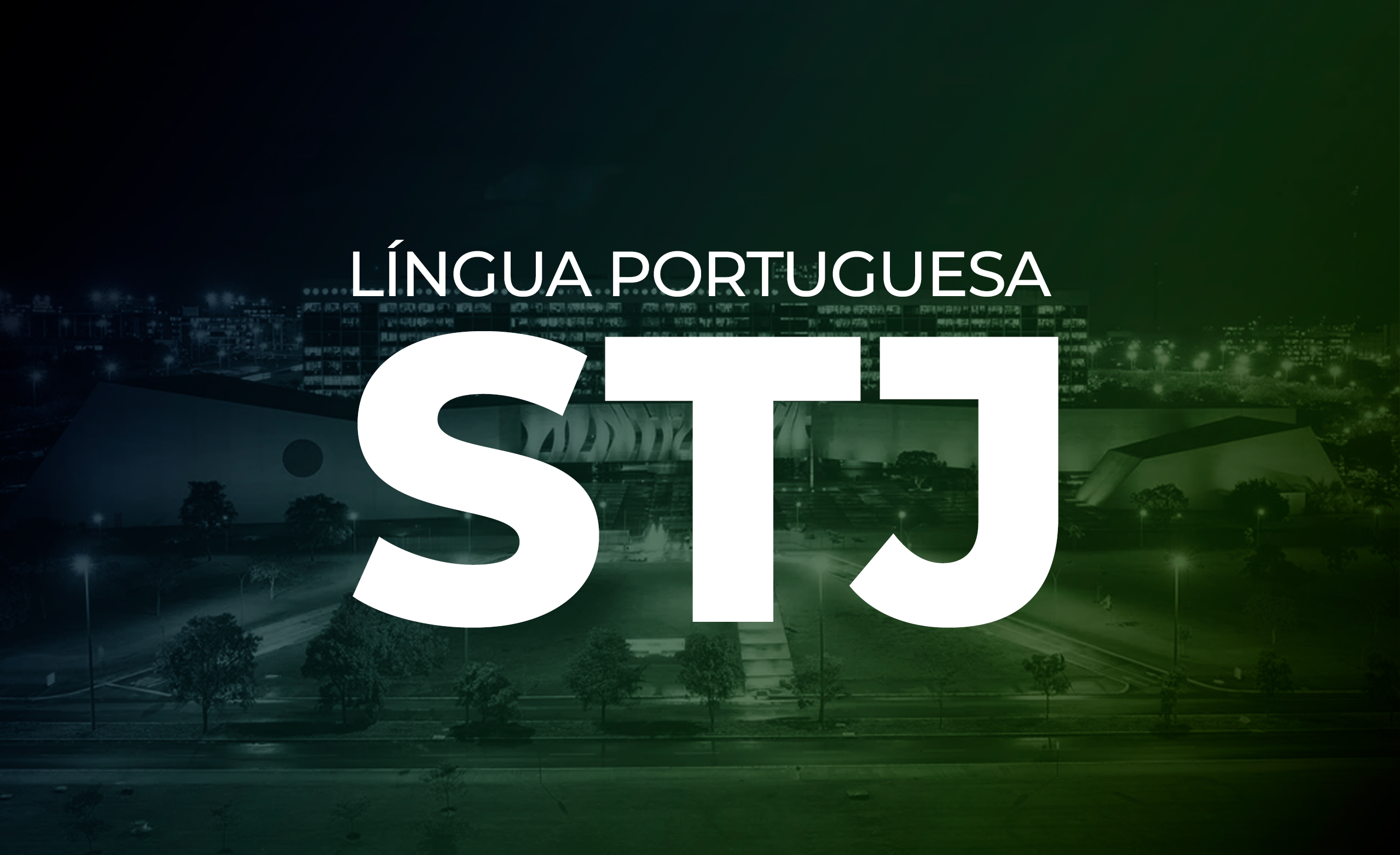 Logo STJ - Português Cebraspe: Teoria + Questões on-line