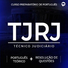 Logo TJ-RJ - Combo FGV - Português Teórico + Resolução de Questões Técnico Judiciário - online