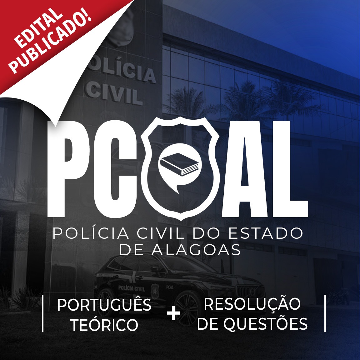 PC-AL - Português - Teórico + Resolução de Questões