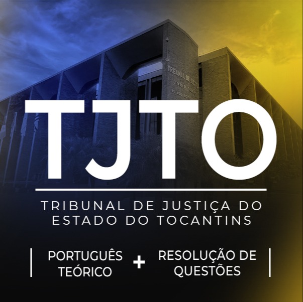 TJ-TO - Combo FGV - Português: Teórico + Resolução de Questões
