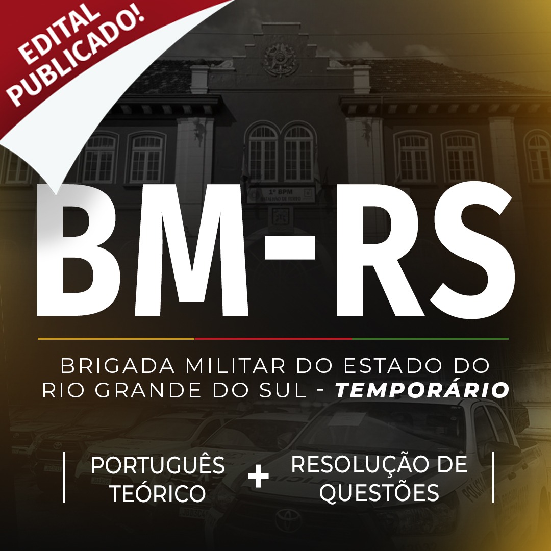 BM-RS - Português Fundatec: Teoria + Questões