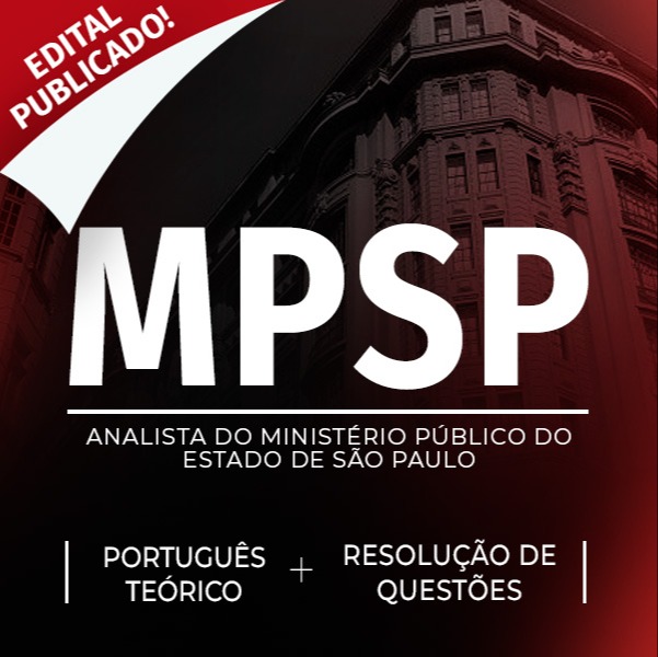 MP-SP - Analista Jurídico - Português: Teórico + Resolução de Questões