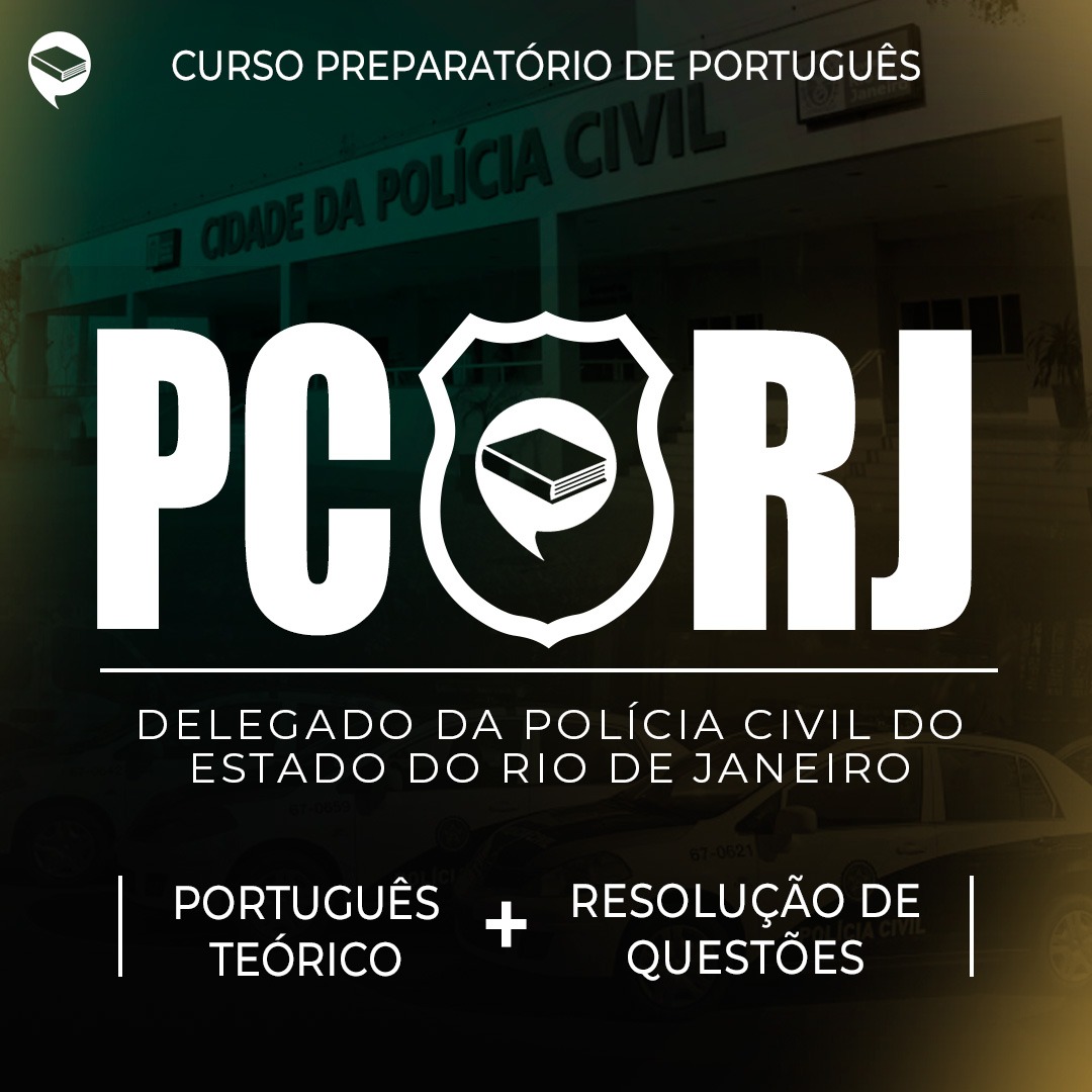 PC-RJ - Português Cesgranrio: Teórico + Resolução de Questões