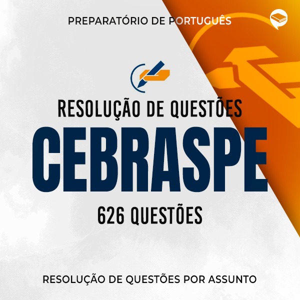 Logo Cebraspe - 626 questões - Português por assunto