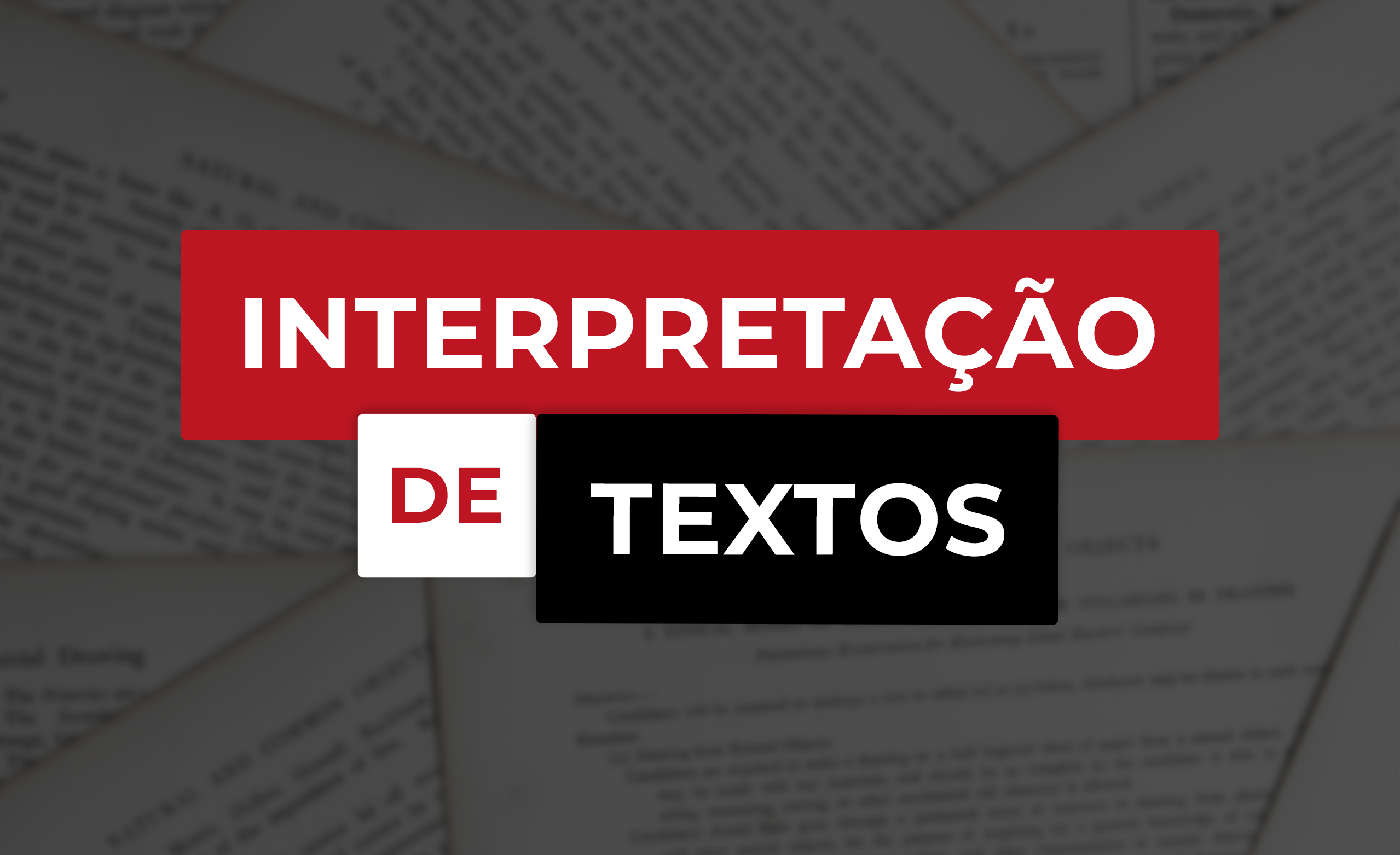 Logo FCC - Interpretação de Textos