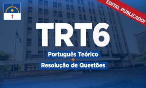 Logo TRT-PE - Português FCC: Teoria + Questões on-line