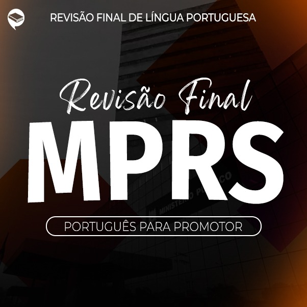 Logo MP-RS - Promotor - Super-Revisão de Português On-line