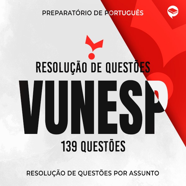 Logo Vunesp - Português - Questões 100% on-line