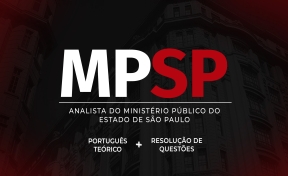 Logo MP-SP - Analista Jurídico - Português: Teórico + Resolução de Questões On-line