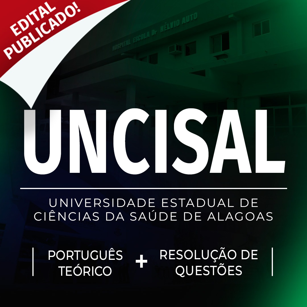 UNCISAL - Português Cebraspe: Teórico + Resolução de Questões