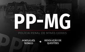 Logo PP-MG - Policial Penal: Teoria + Questões On-line