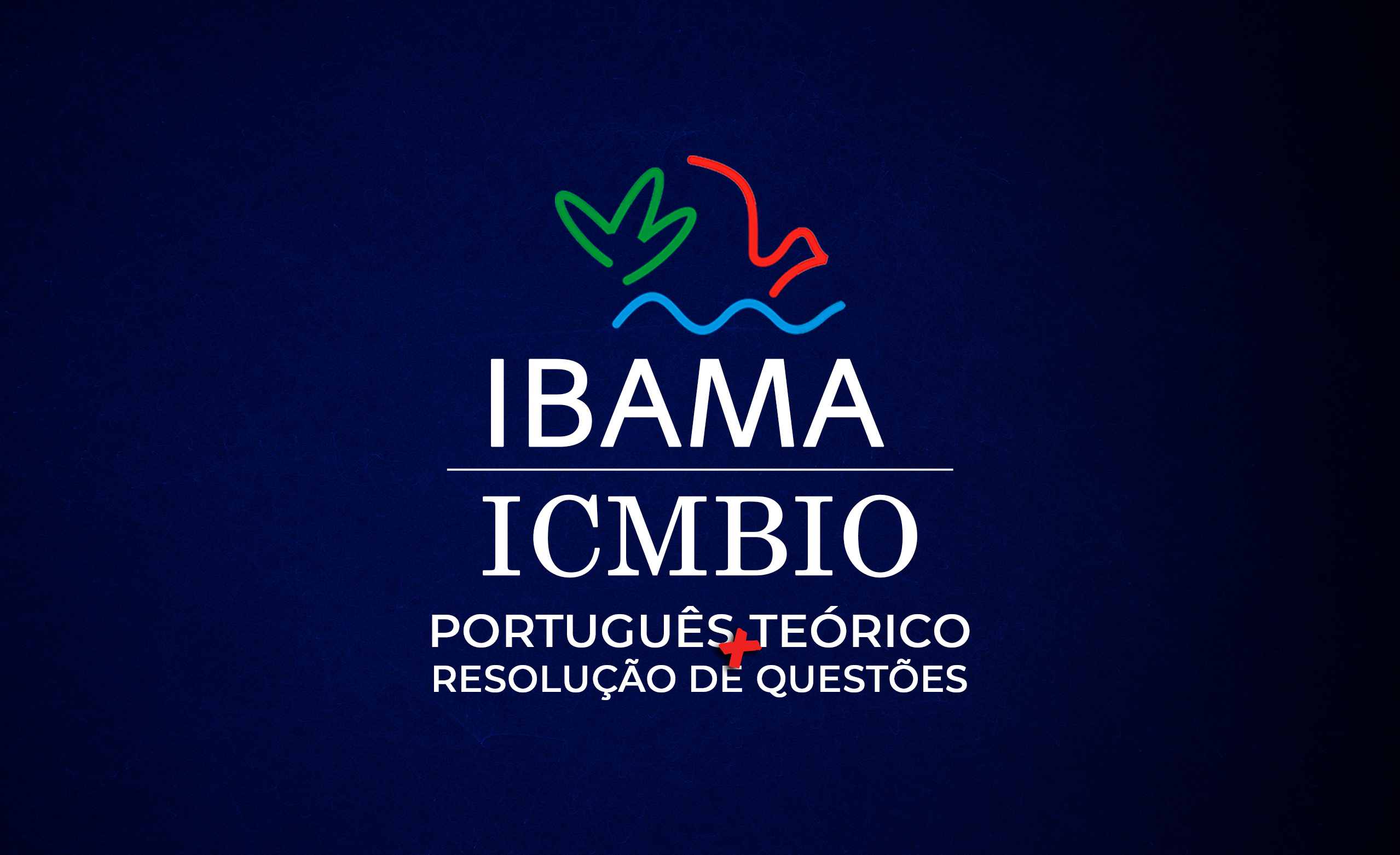 Logo ICMBio e Ibama - 2 em 1 - Português Cebraspe: Teoria + Questões 