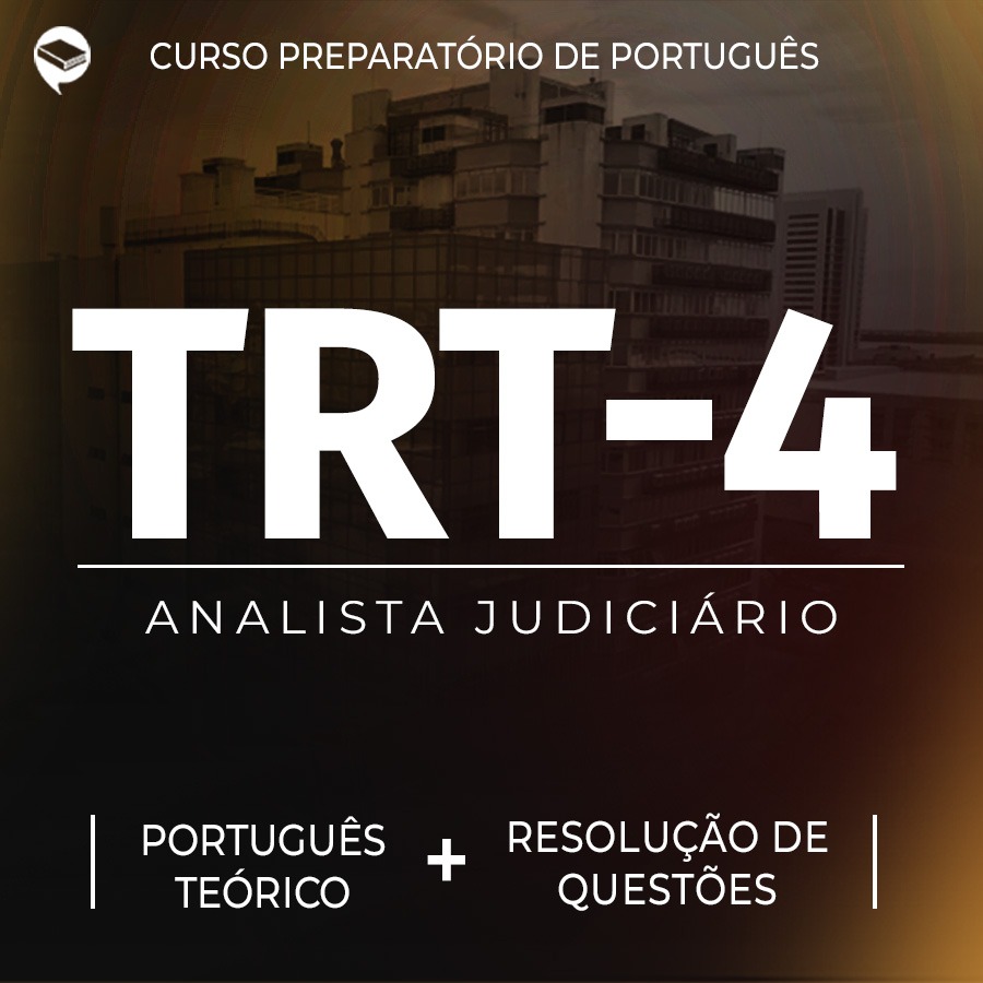 TRT-RS - Combo: Português Teórico + Resolução de Questões