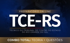 Curso Combo TCE-RS - Oficial de Controle Externo: Teoria + Questões - Todas as Disciplinas