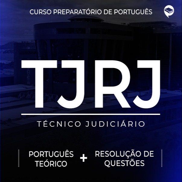 Logo TJ-RJ - Combo FGV - Português Teórico + Resolução de Questões Técnico Judiciário - online