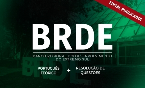 Curso BRDE - Combo: Português Teórico + Resolução de Questões