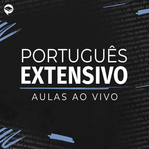 Logo Português Extensivo 2025 - aulas ao vivo