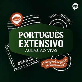 Logo Português Extensivo 2025 - aulas ao vivo