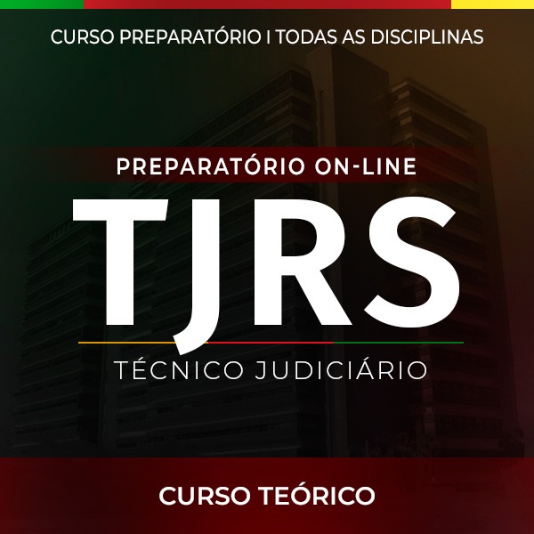 Logo Nova Turma - TJ-RS - Técnico Judiciário - On-line Curso Teórico