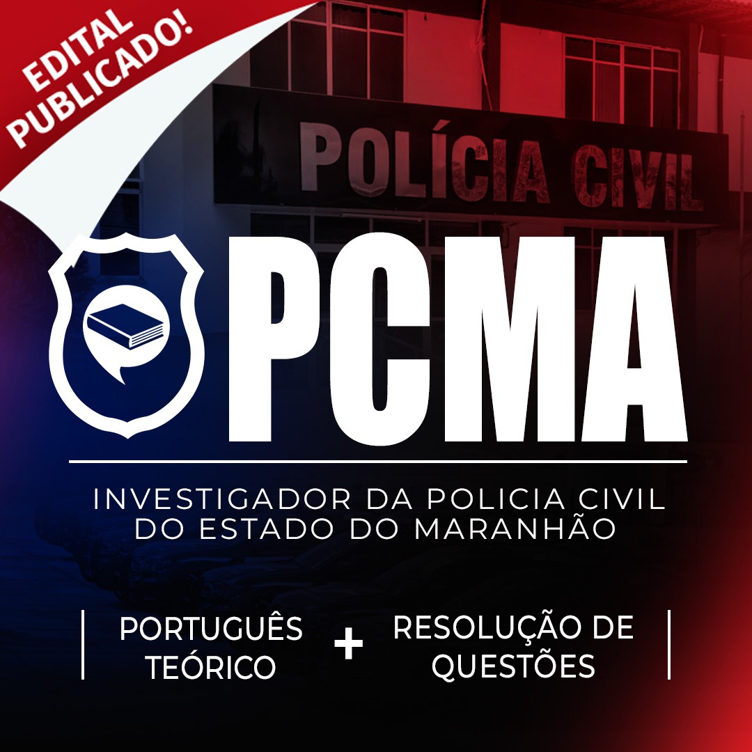 PC-MA - Português Cebraspe: Teórico + Resolução de Questões