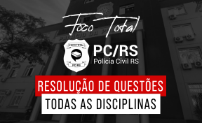 Logo PC/RS - Curso Extensivo de Questões - 2104 questões corrigidas