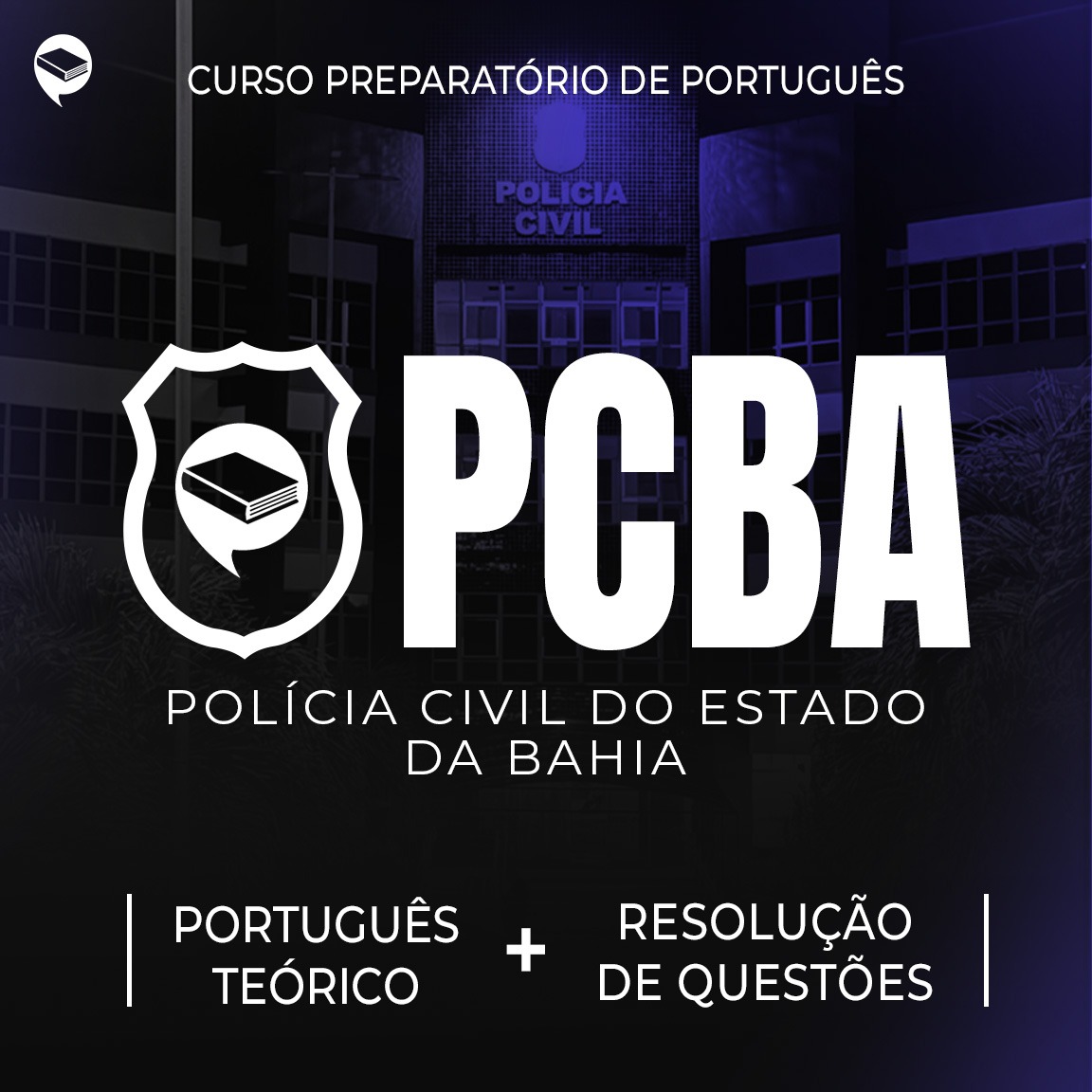 PC-BA - Português - Instituto AOCP: Teoria + Questões