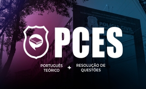 Logo PC-ES - Oficial Investigador de Polícia - Português Teórico + Questões On-line