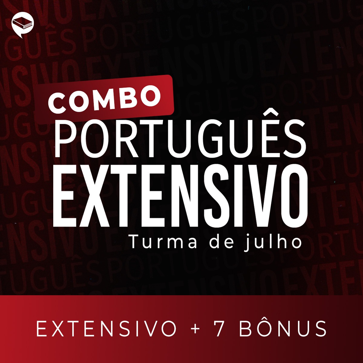 Combo Português Extensivo 2026 + 7 Bônus - Turma de Julho