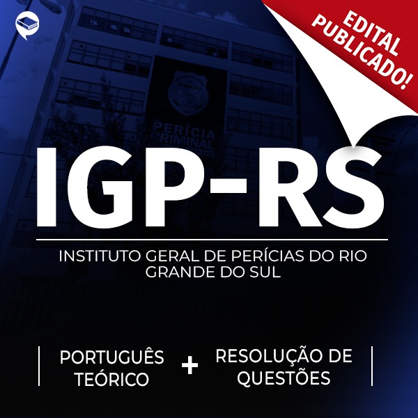 Logo IGP-RS - Português: Teoria + Questões On-line