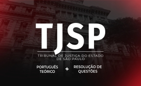 Logo TJ-SP Escrevente - Combo: Português Teórico + Resolução de Questões On-line 2025