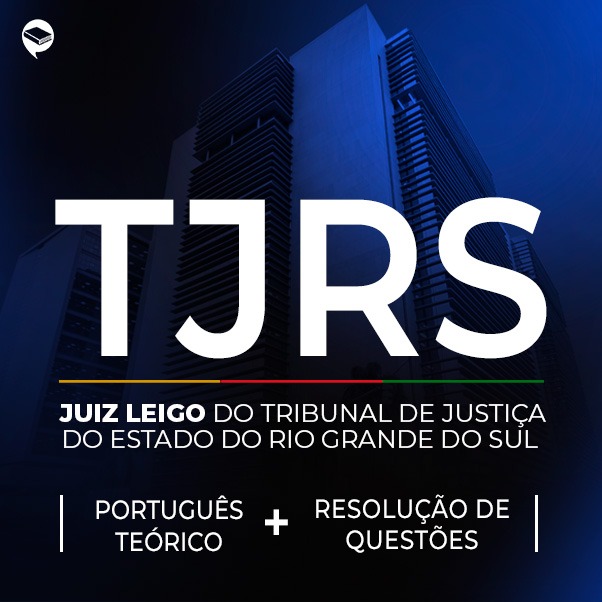 TJ/RS - Combo FGV - Português Teórico + Resolução de Questões
