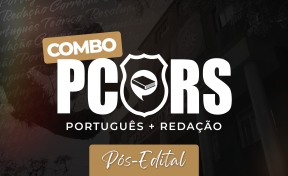 Curso Combo PC-RS - Novas Turmas - Pós-Edital - Português + Redação
