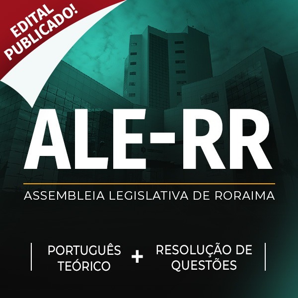 ALE-RR - Português: Teoria + Questões