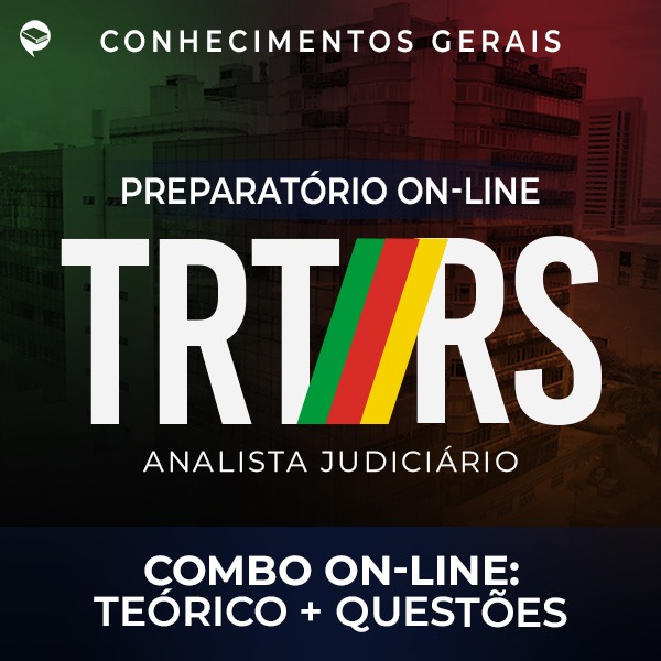 Combo TRT-RS - Conhecimentos Gerais - Teórico + Resolução de Questões