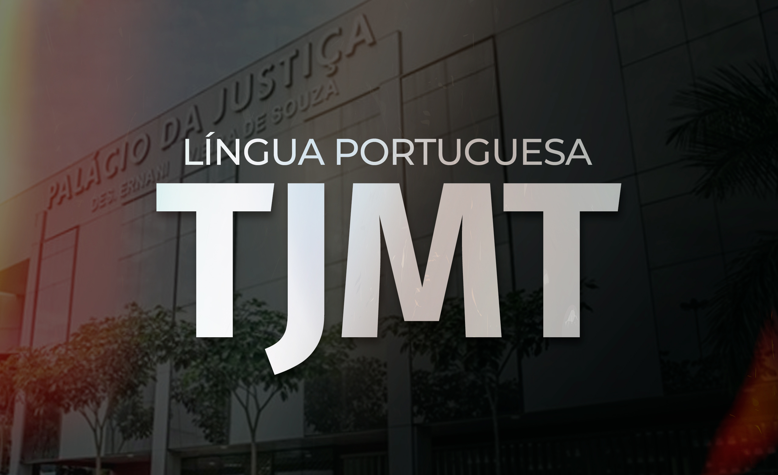 Logo TJ-MT - Super-Revisão de Português FGV on-line