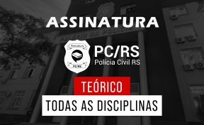 Logo PC/RS - Curso Extensivo Teórico -  Todas as Disciplinas