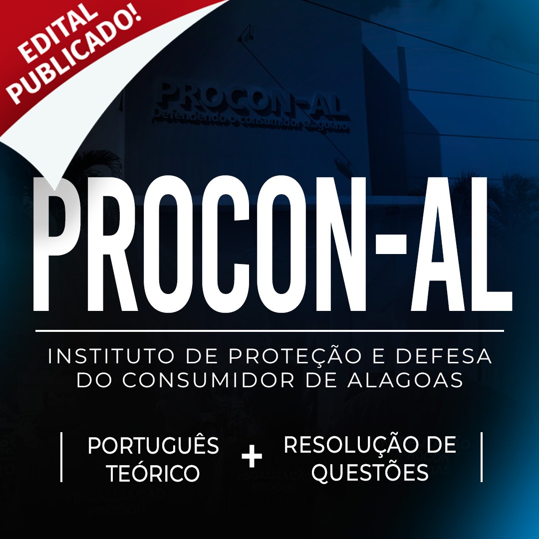 PROCON-AL - Português Cebraspe: Teórico + Resolução de Questões