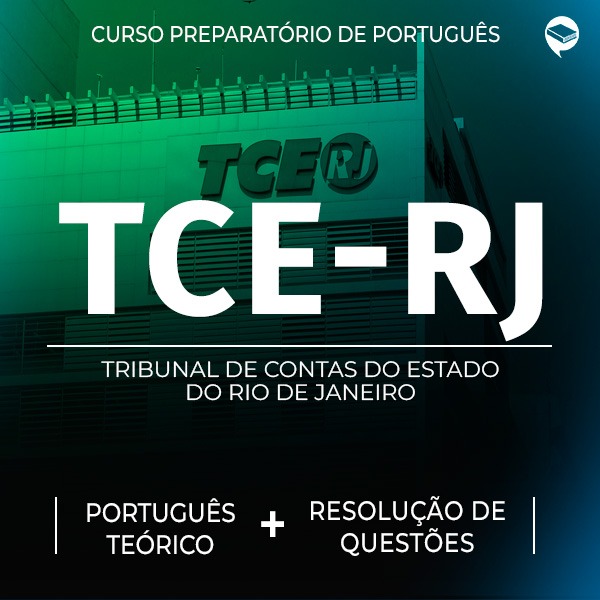 Logo TCE-RJ - Português IBFC: Teoria + Questões 100% on-line