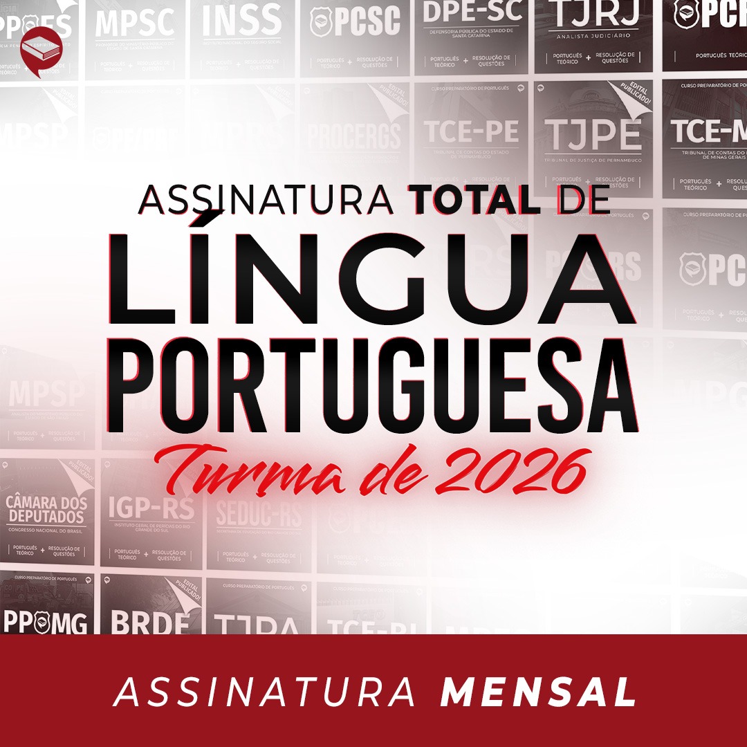 Assinatura Total de Língua Portuguesa - Mensal