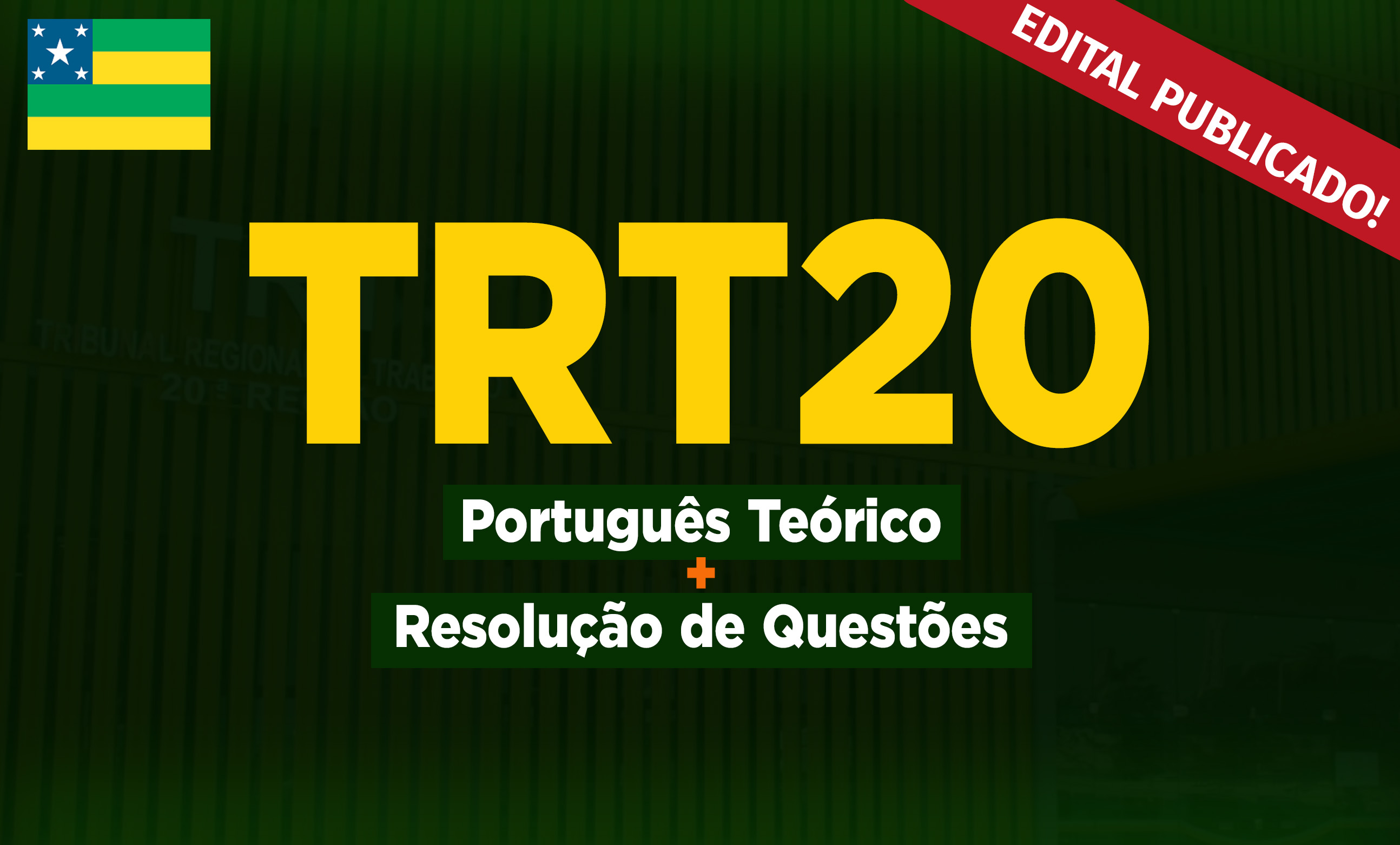 Logo TRT-SE - Português FCC: Teoria + Questões on-line