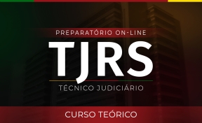 Logo Nova Turma - TJ-RS - Técnico Judiciário - On-line Curso Teórico