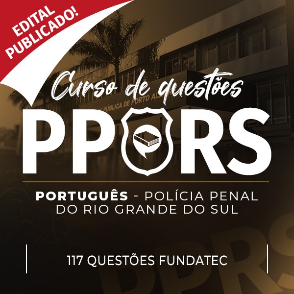 PP-RS - 117 Questões - Português