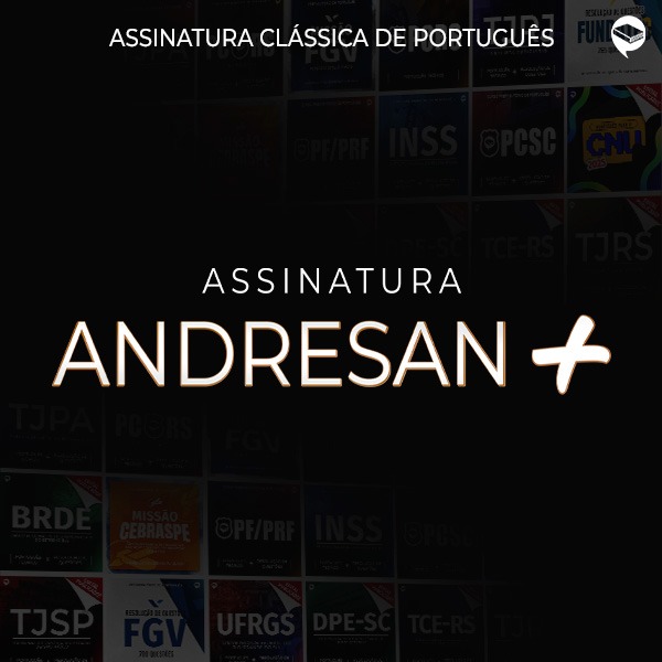 Logo Andresan + Assinatura Anual - Todos Cursos por 1 Ano