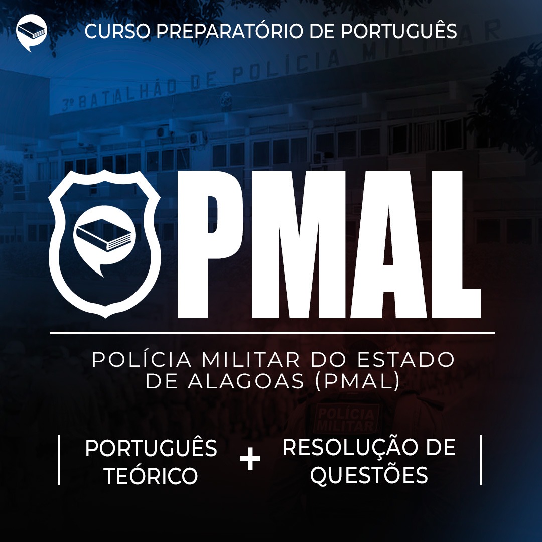 PM-AL - Português Cebraspe: Teórico + Resolução de Questões