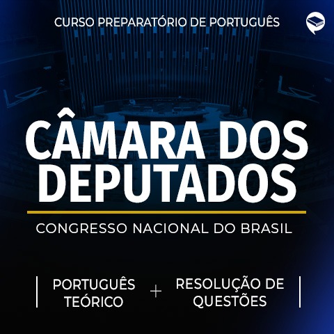 Câmara dos Deputados - Combo Cebraspe - Português: Teoria + Questões