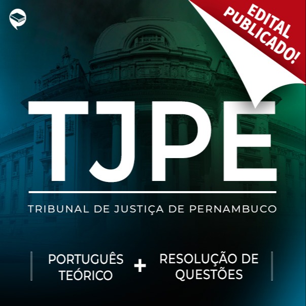 Logo TJ-PE - Português: Teórico + Resolução de Questões On-line