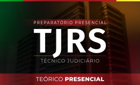 Logo Nova Turma - TJ-RS - Técnico Judiciário - Presencial Curso Teórico - Tarde