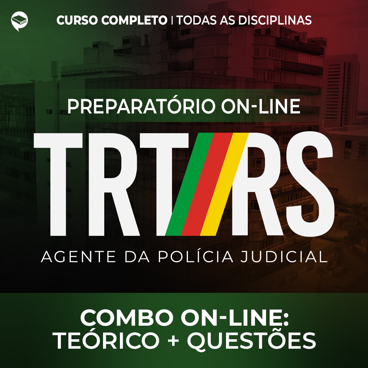 Combo TRT-RS  -  Agente da Polícia Judicial - Teórico + Resolução de Questões