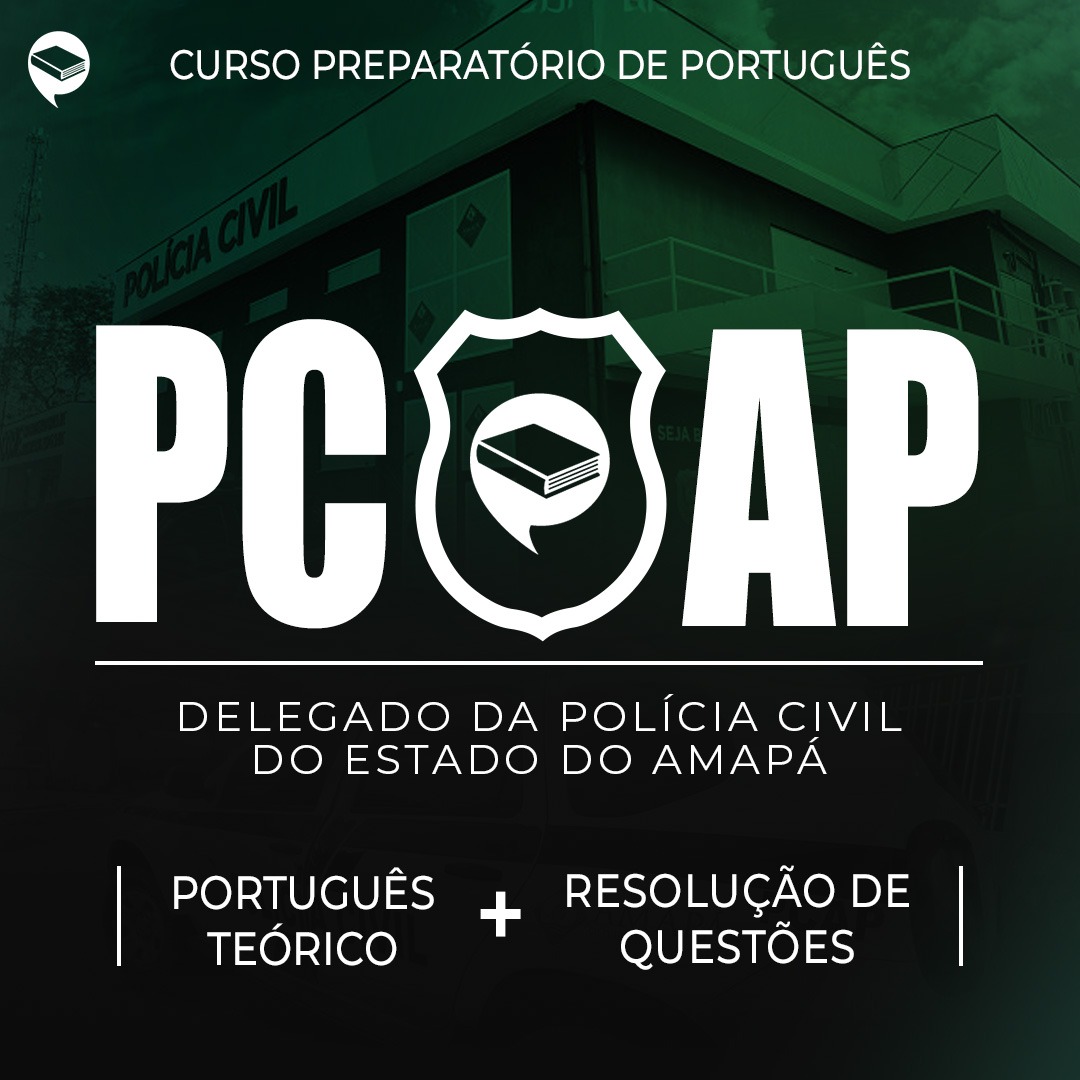 PC-AP - Português Cesgranrio: Teórico + Resolução de Questões